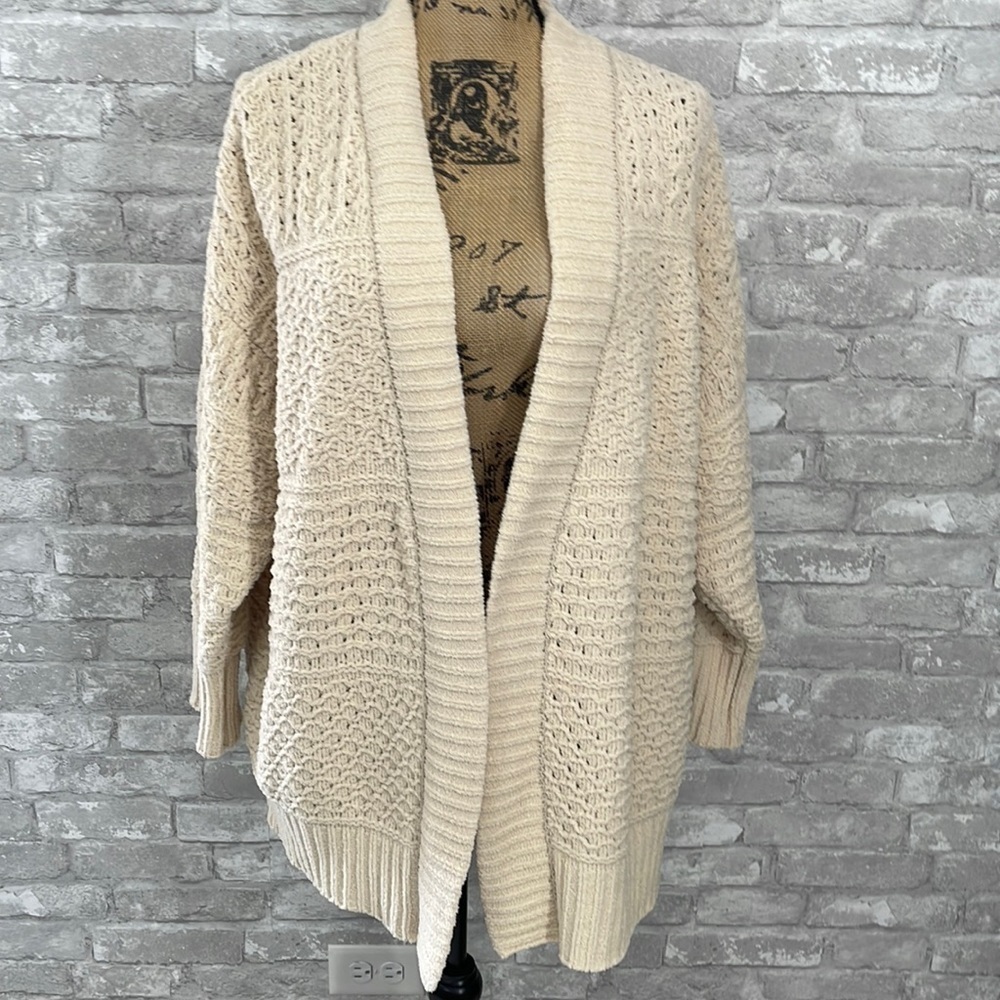 Moon & Madison Sweater Knit Open Cardigan